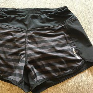 Reebok Athletic Shorts - Black/Grey